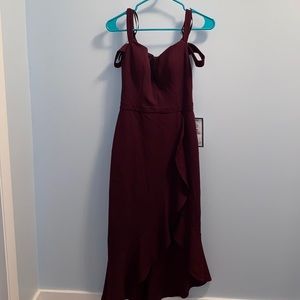 Beautiful and sexy cold shoulder dress
